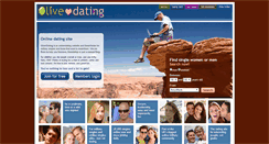 Desktop Screenshot of olivedating.co.uk